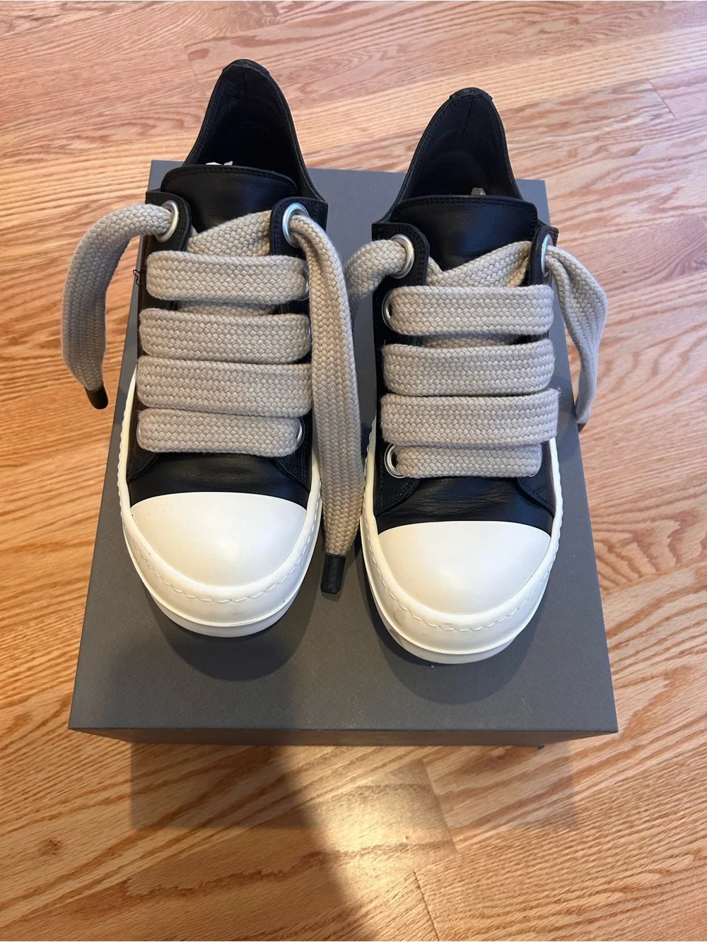 Rick Owens Jumbo Lace Low-top